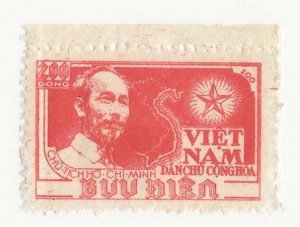 Vietnam Sc #3   200d  red  NG VF