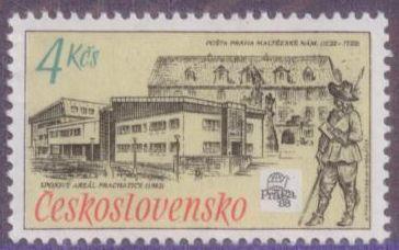 Czechoslovakia 1988 SC#2699 MNH-OG L455