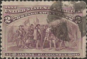 # 231 BROWN VIOLET USED LANDING OF COLUMBUS SCV-0.30