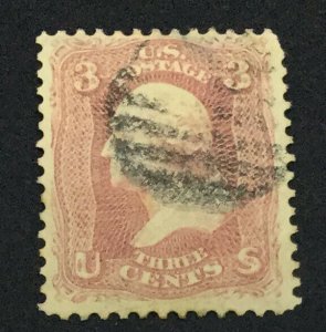 MOMEN: US STAMPS #64b USED LOT #44108