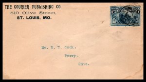 US Courier Publishing co,St Louis,MO 1800's Cover