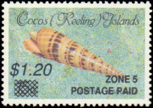 Cocos Islands #225-233, W/O 230, Incomplete Set(8), 1990-1991, Never Hinged