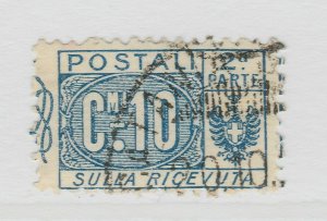 A8P25F71 Italy 1914-22 Parcel Post Stamp 10c used