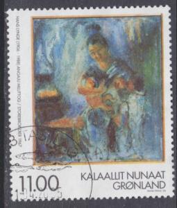 Greenland sc#340 1998 11k Art used