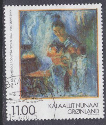 Greenland sc#340 1998 11k Art used