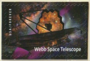 USA Sc. 5720 (60c) Webb Telescope 2022