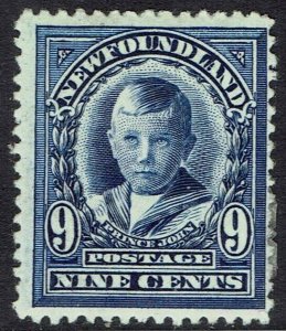 NEWFOUNDLAND 1911 PRINCE JOHN 9C