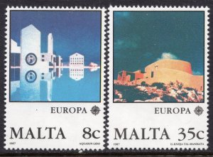 EUROPA CEPT 1987 - Malta - Modern Architecture - MNH Set  