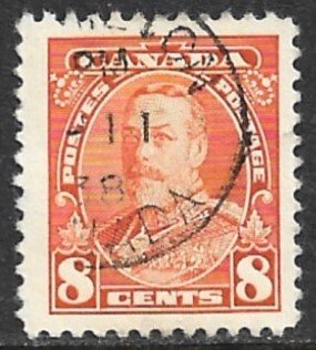 CANADA 1935 8c KGV Portrait Issue Sc 222 VFU