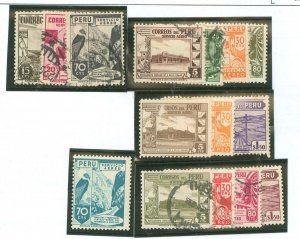 Peru #C49-C53/C55/C56/C58/ Used Single