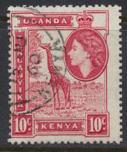 Kenya Uganda Tanganyika SG 168 Used