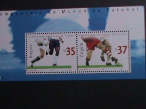 ANGOLA-2002-SC# 1215-6 WORLD CUP SOCCER-CHAMPIONSHIPS- MNH S/S-VF-SCV$12