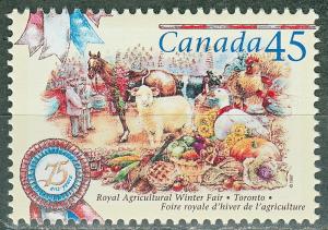 #1672 MNH Canada 45¢ Royal Agricultural Winter Fair 1997