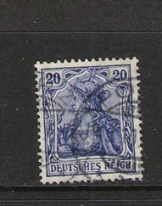 GERMANY 84b VFU ULTRAMARINE GERMANIA A1108D