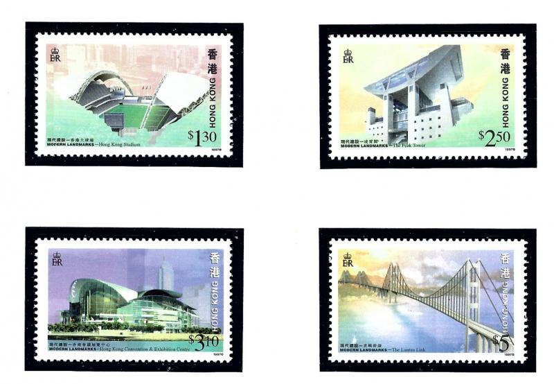 Hong Kong 788-91 MNH 1997 Landmarks