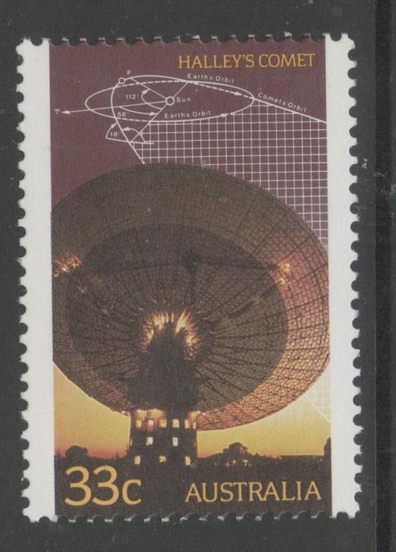 AUSTRALIA SG1008 1986 HALLEYS COMET MNH 