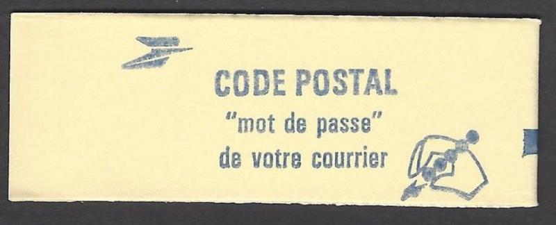 France 1983-7 Liberty 10 2.10 FR Unexploded Booklet VF MNH (1883 Blue Cover)