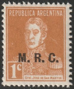 Argentina 1924 Sc OD337 official MNH**