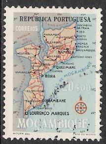 Mozambique #394 Maps Used