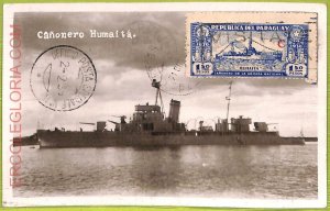 ad3263 - PARAGUAY  - Postal History - MAXIMUM CARD - 1939 - SHIPS - RRR