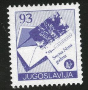 Yugsolvaia Scott 1801 MNH** stamp