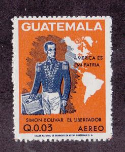 Guatemala Scott# C505 MNH