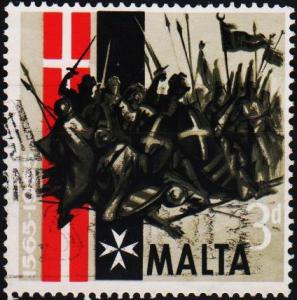 Malta. 1965  3d S.G.353 Fine Used