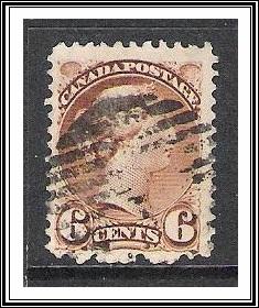 Canada #39d Queen Victoria Used