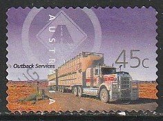 2001 Australia - Sc 1968 - used VF - 1 single - Outback Services