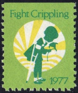 Easter Seal Single (1977) MNH