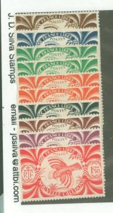 New Caledonia #252-9 Unused