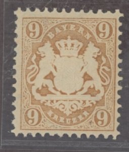 Bavaria #27 Mint (NH) Single