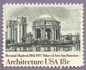 US Used Stamp Scott 1930 - Architecture Maybeck #2