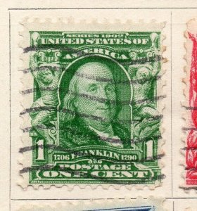United States 1903 Early Issue Fine Used 1c. NW-97668