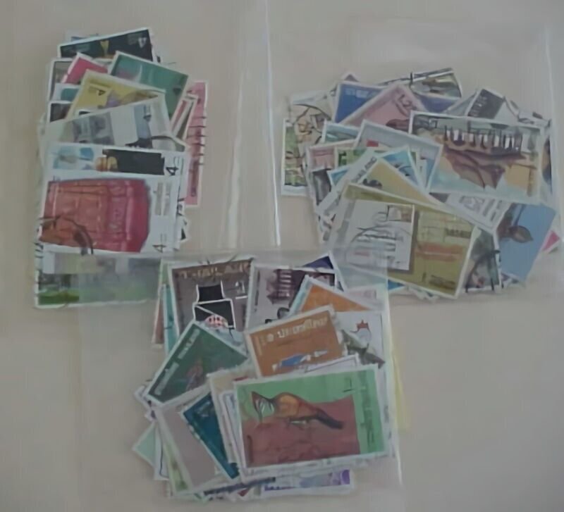 THAILAND 120 STAMPS USED   LARGE COMMEMORATIVE