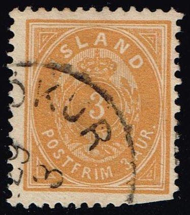 Iceland #21 Numeral; Used (15.00)