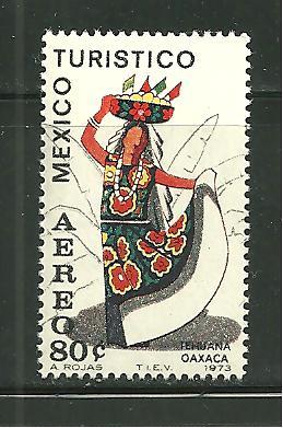 Mexico C-357 MNH Dance with Fruit Basket