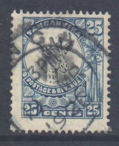 Tanganyika Scott 17 - SG91, 1925 Giraffe 25c used