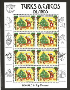 TURKS & CAICOS ISLANDS SC# 648  VF/MNH