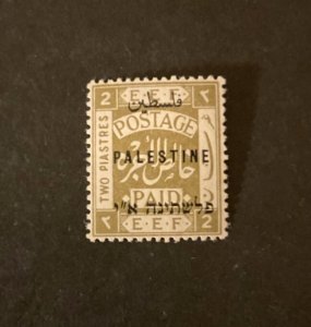 Stamp Palestine Scott #43 hinged
