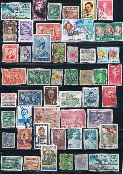 Philippines Lot Used All Different (ML0133)