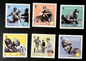 Isle of Man: 2004 Birth Centenary of George Formby, (Entertainer)  MNH set