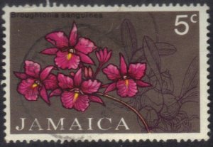 JAMAICA SCOTT #375,  5c  USED 1973   SEE SCAN