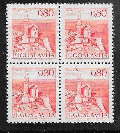 Yugoslavia #562 Block of 4   (MNH) CV $24.00