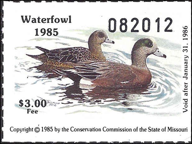 MO7 Mint,OG,NH... State Duck Stamp.. SCV $22.50