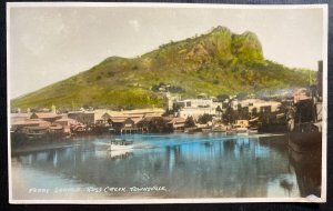 Australia Picture Postcard Cover To New Britain CT USA Ferry Launch Ross Creek