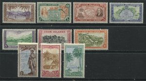 Cook Islands 1949 set mint o.g. hinged