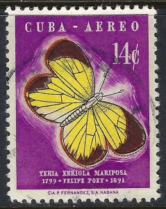 Cuba C187 VFU BUTTERFLY E344