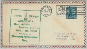 77741 - USA - Postal History - COVER for the visit of RICHARD BYRD polar 1930