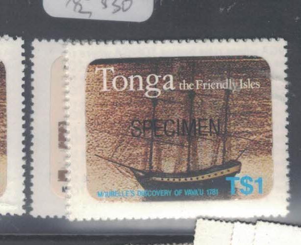 Tonga SC 489-2 Specimen MNH (8dsw)